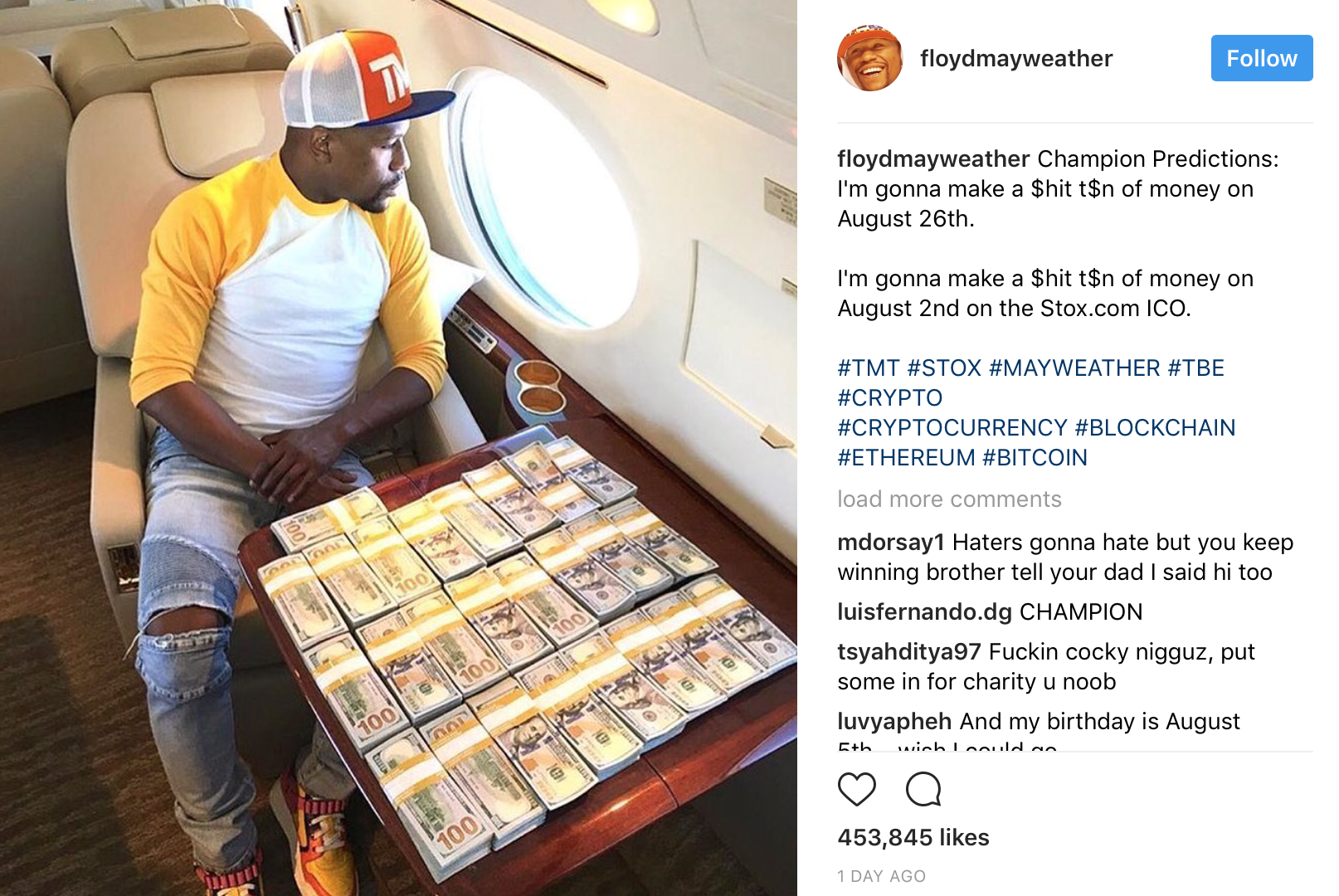 Mayweather Cryptocurrency Bitcoin Cash Prediction Steemit - 